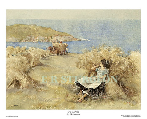 A'Snoozing - Giclee Open Edition