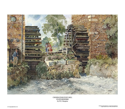 Cheddleton Flint Mill, Staffordshire