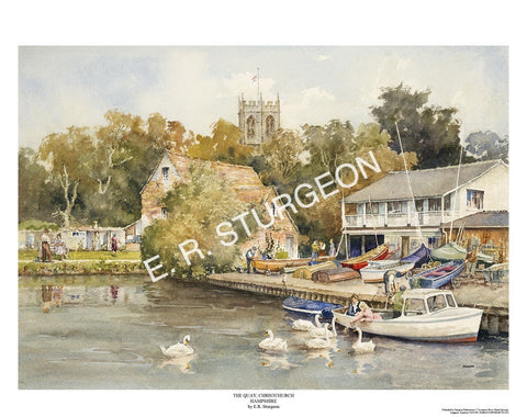 Quay, Christchurch, Dorset