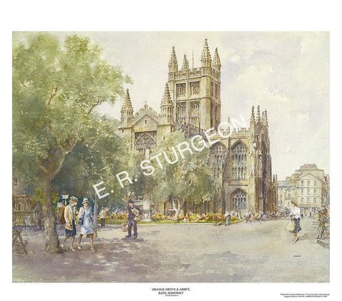 Orange Grove & Abbey, Bath, Somerset