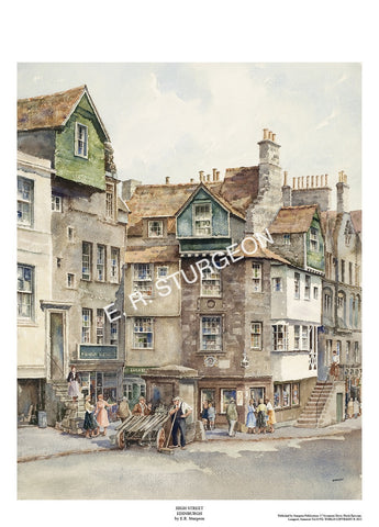 John Knox's House, High Street,  Edinburgh, Scotland