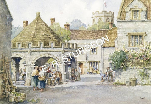 Old Market Square, Somerton, Somerset