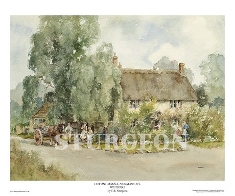 Teffont Magna II, Wiltshire - Giclee Open Edition Print