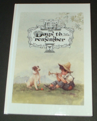 Days to Remember - Day Book/Journal/Diary - Signed by the Artist