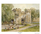 Children at the Moathouse, Wells, Somerset