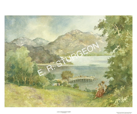 Loch Lomond from Tarbet, Scotland