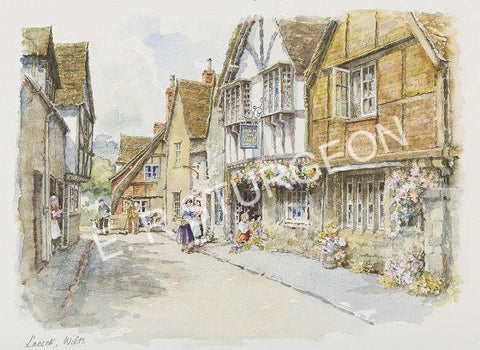 Lacock - Hand Tinted Signed Limited Edition Print